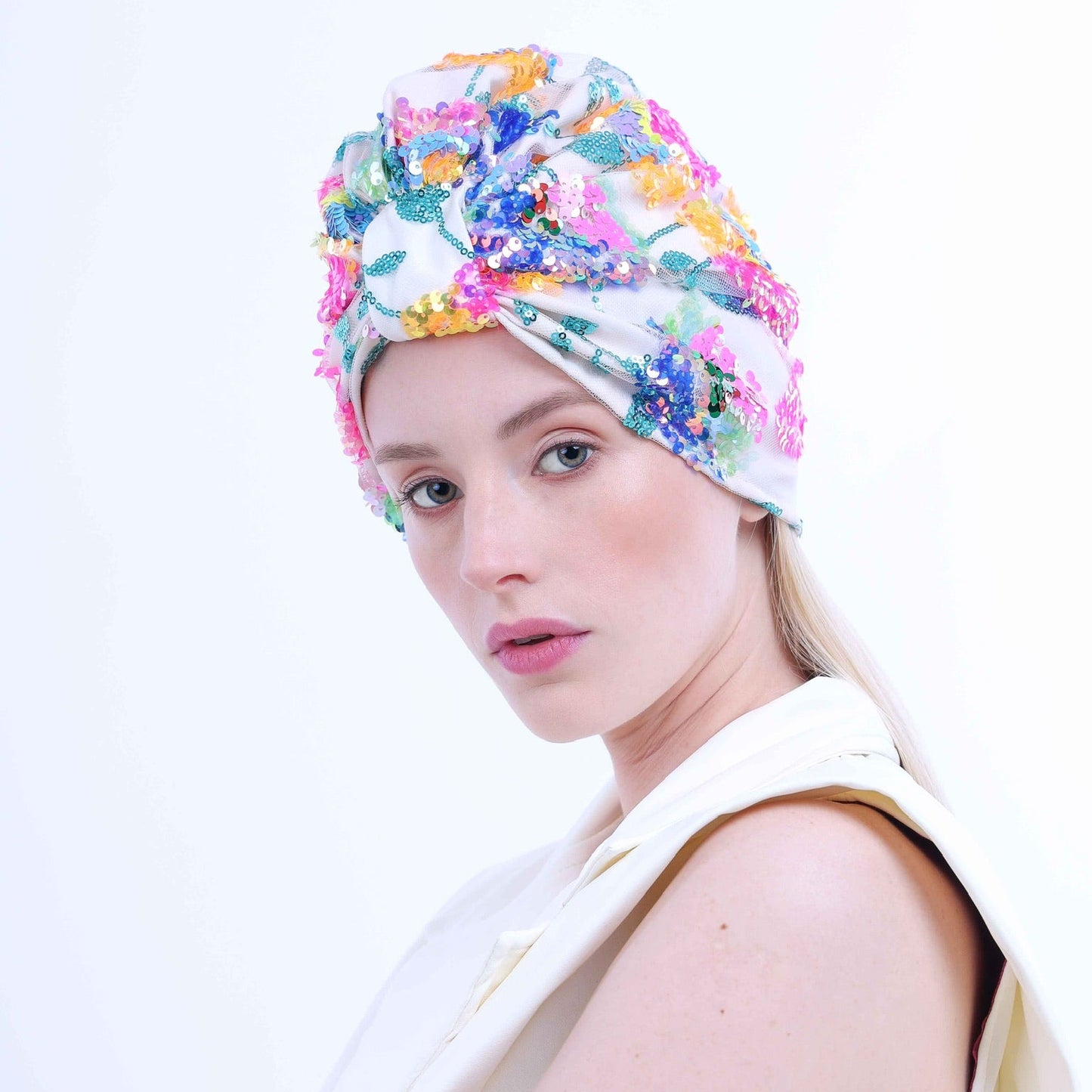 Turbante lentejuelas