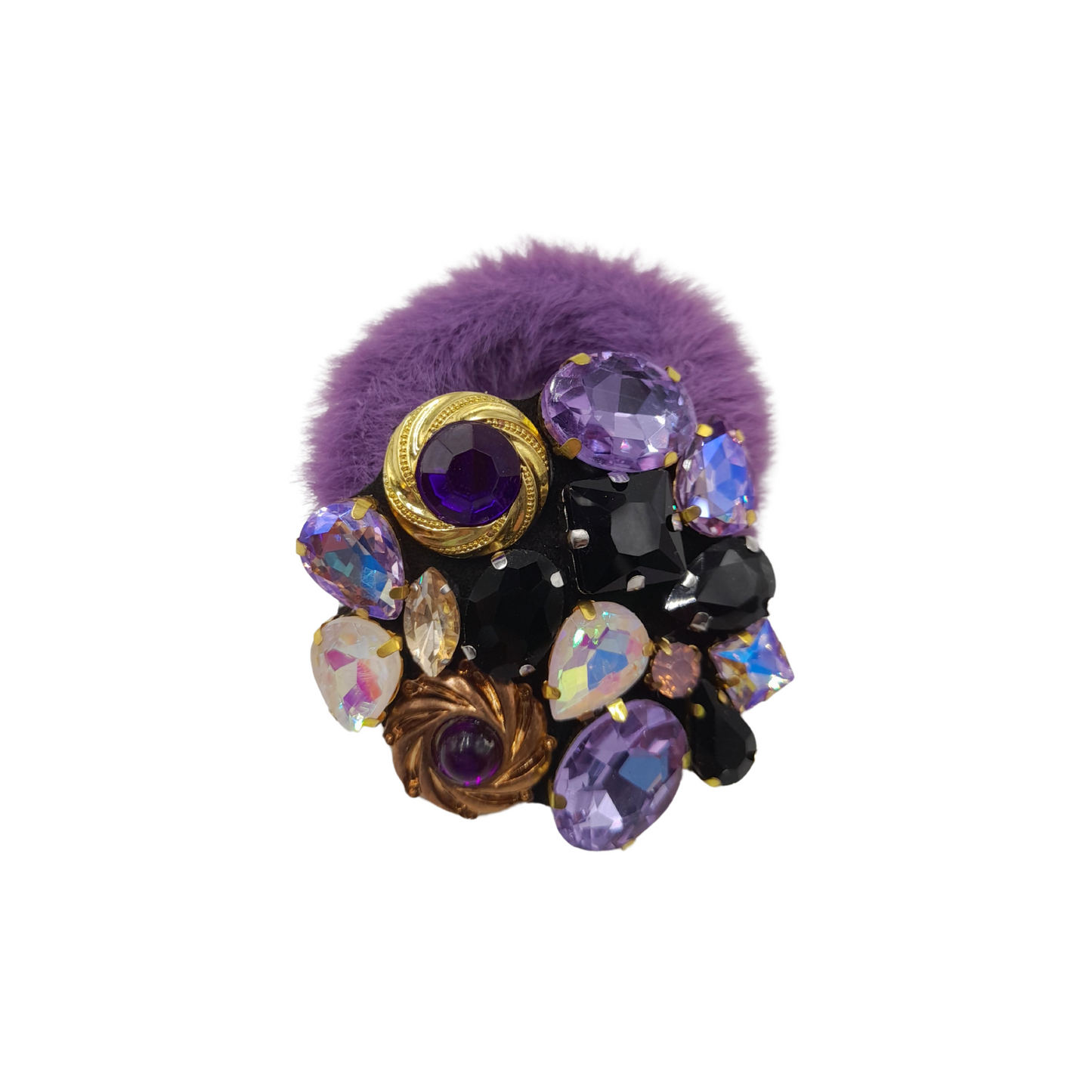 Scrunchie de pedrería