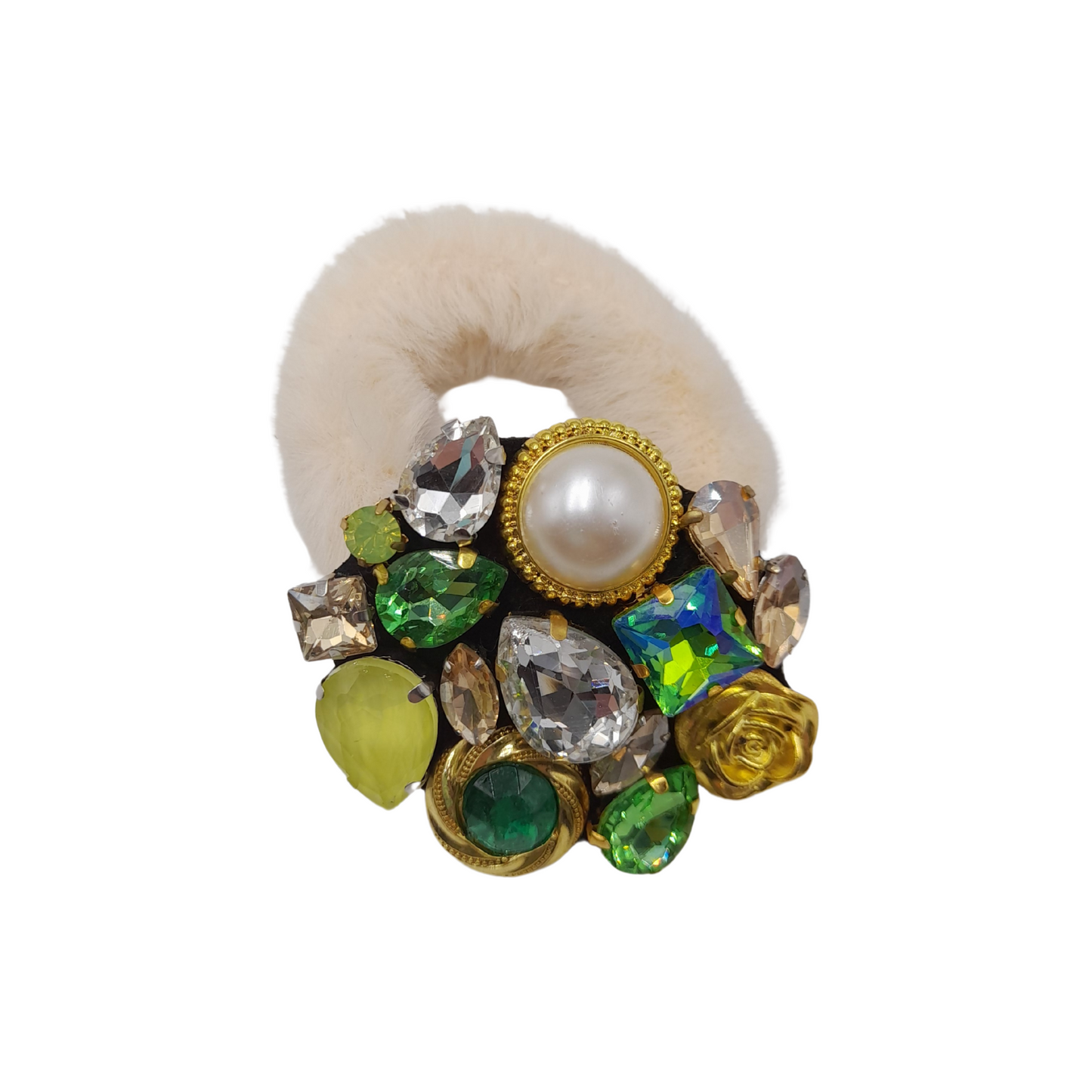 Scrunchie de pedrería