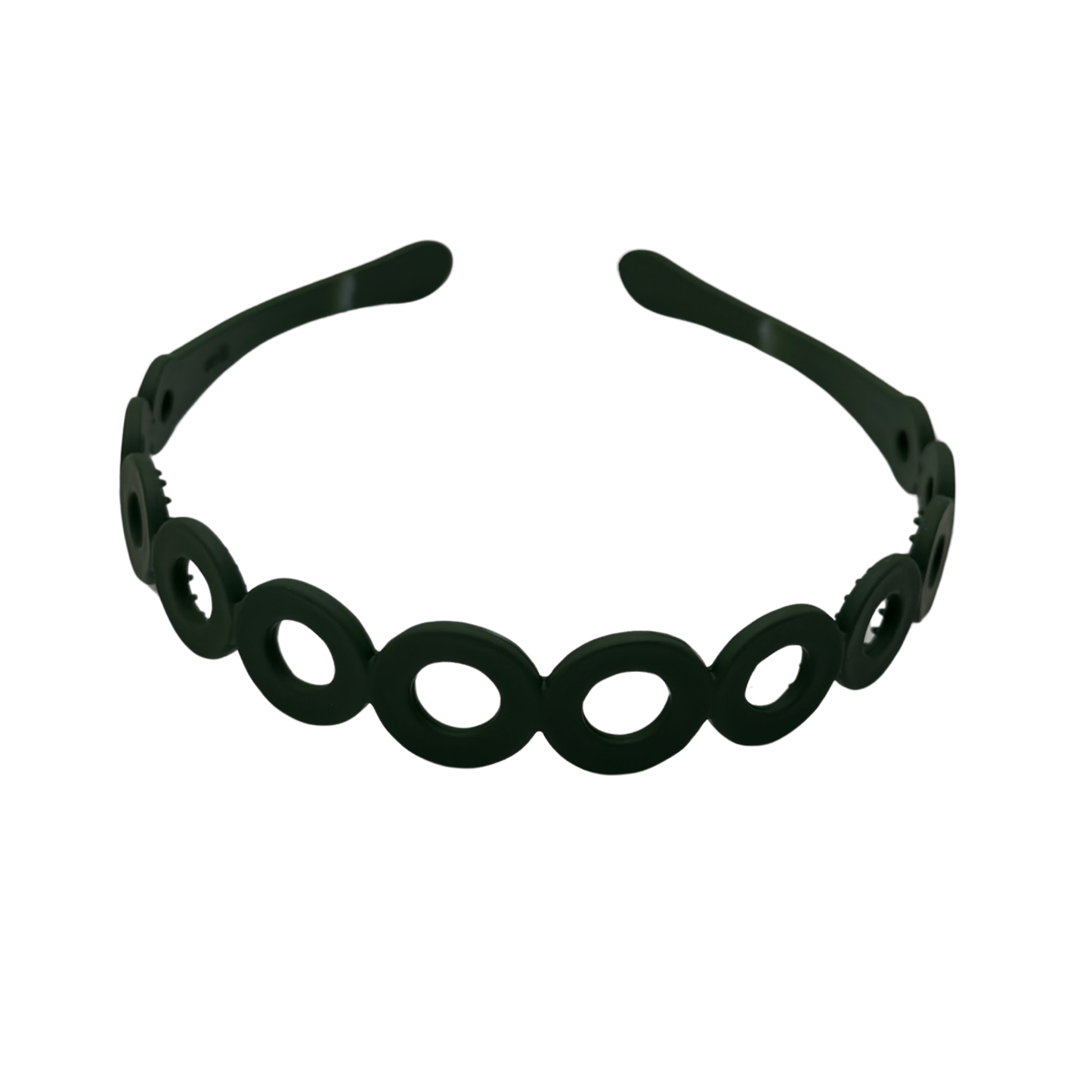 Diadema plástico circulos