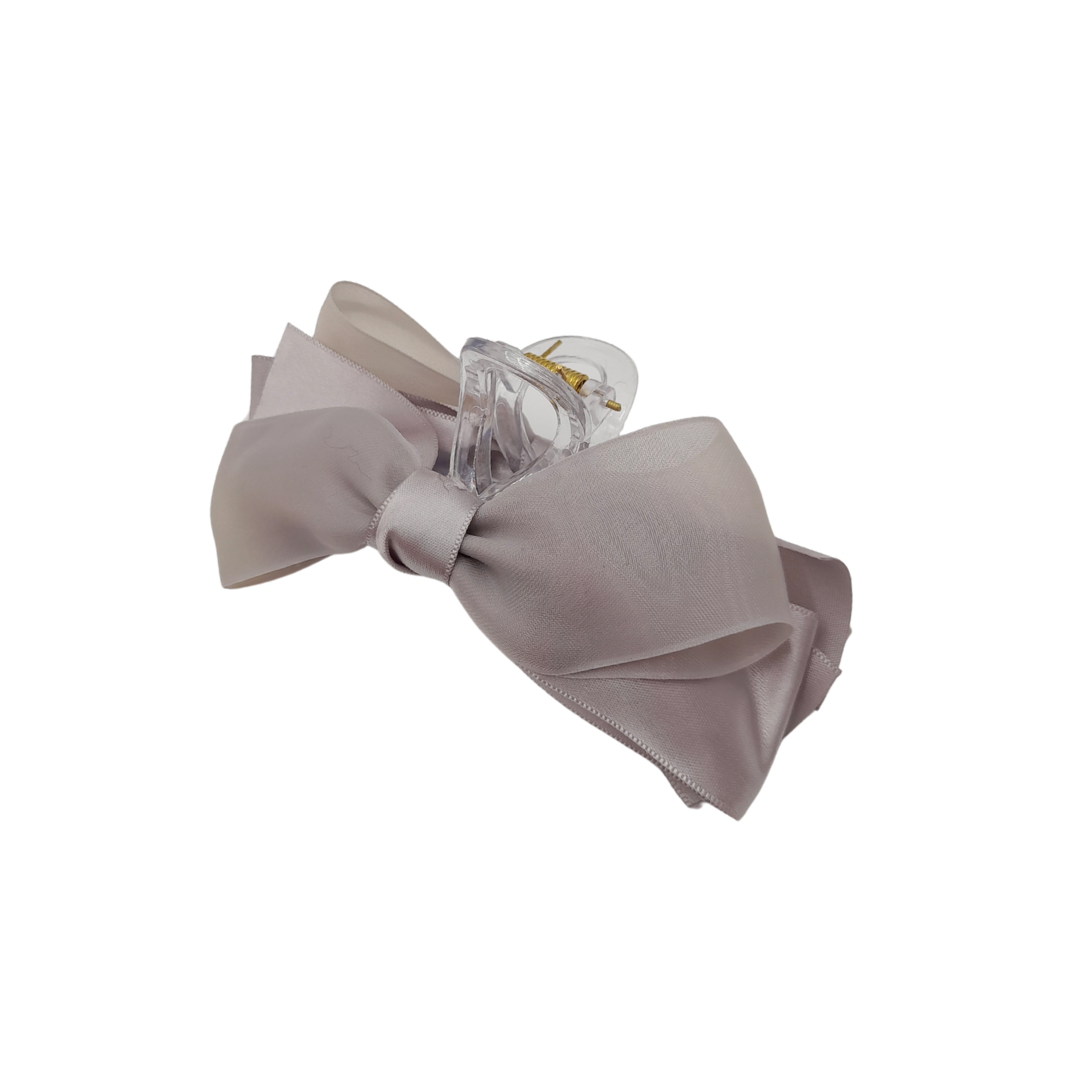 Clip lazo organza