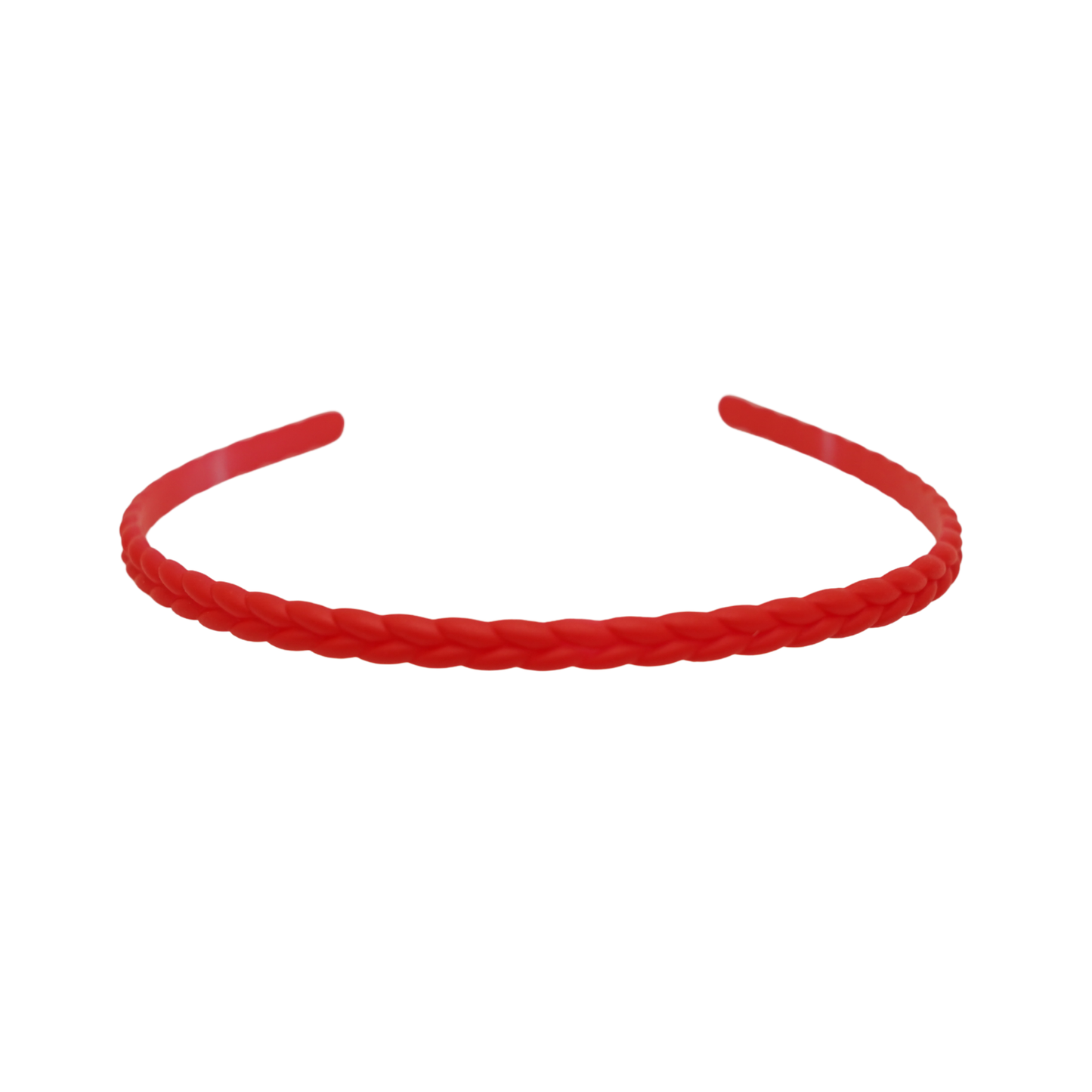 Diadema plástico trenzado
