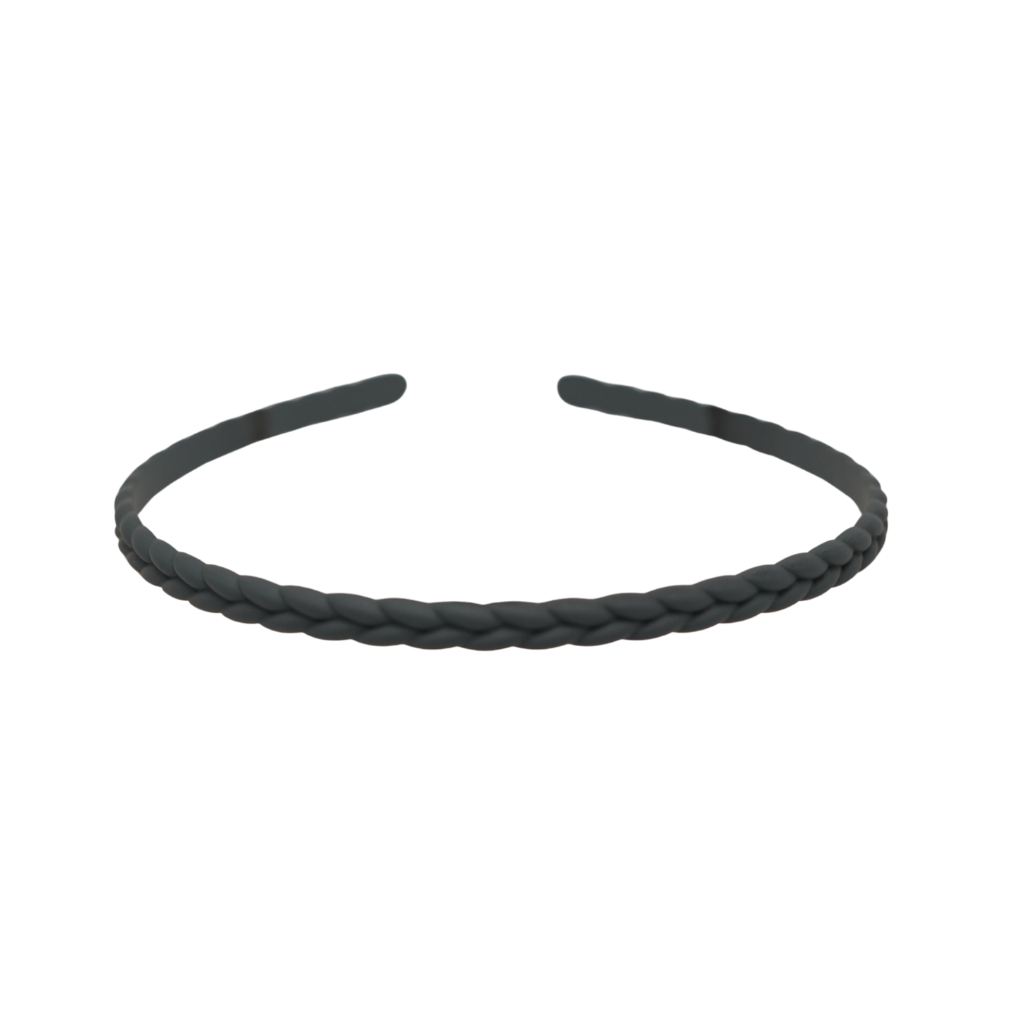Diadema plástico trenzado