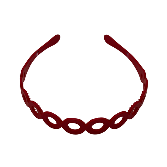 Diadema plástico circulos