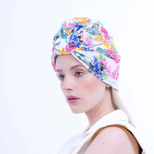 Turbante lentejuelas