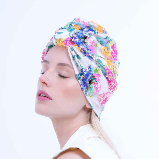 Turbante lentejuelas