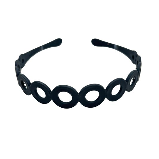 Diadema plástico circulos