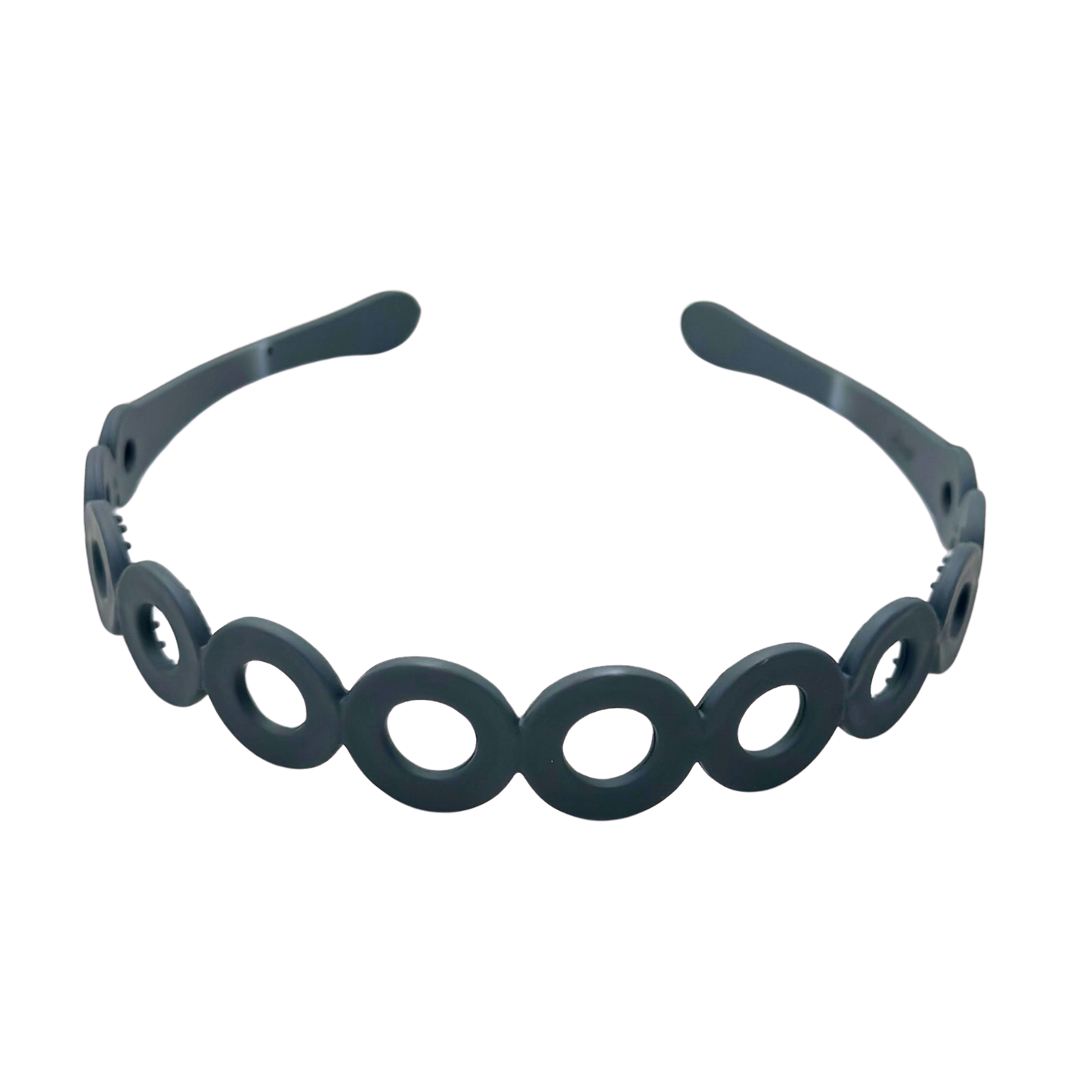 Diadema plástico circulos