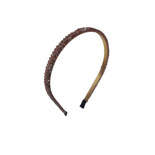 Diadema con Mostacillas y Strass