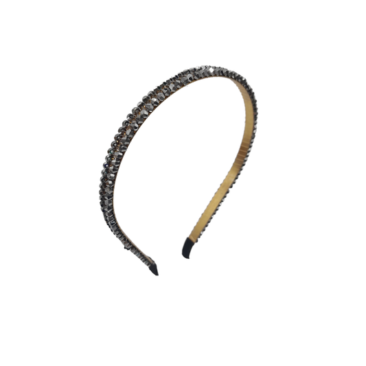 Diadema con Mostacillas y Strass