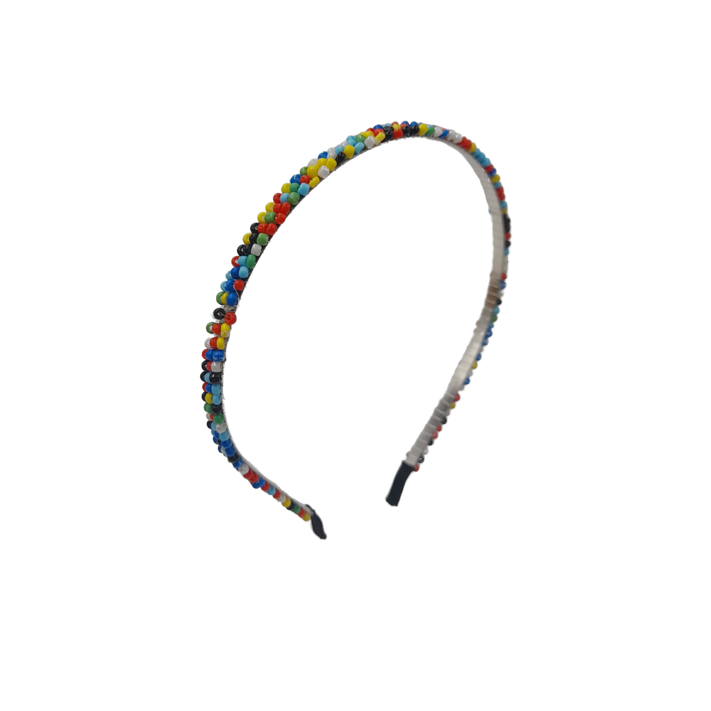 Diadema con Mostacillas de Color